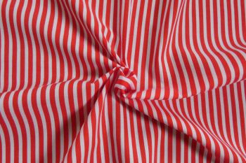 Regency Stripe - Red - Cotton 
